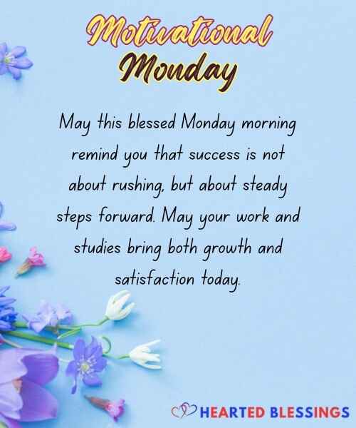 Good Morning Monday Blessings 