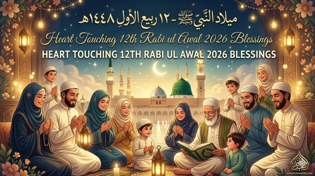 Heart-Touching 12th Rabi ul Awal 2026 Blessings