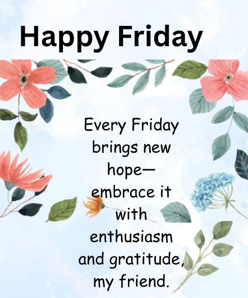 Good Morning Friday Blessings 