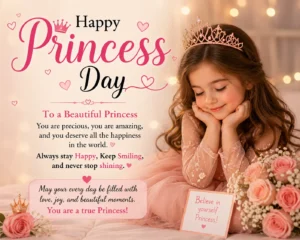 Happy Princess Day celebration