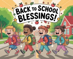 Back-to-School Blessing for Kids