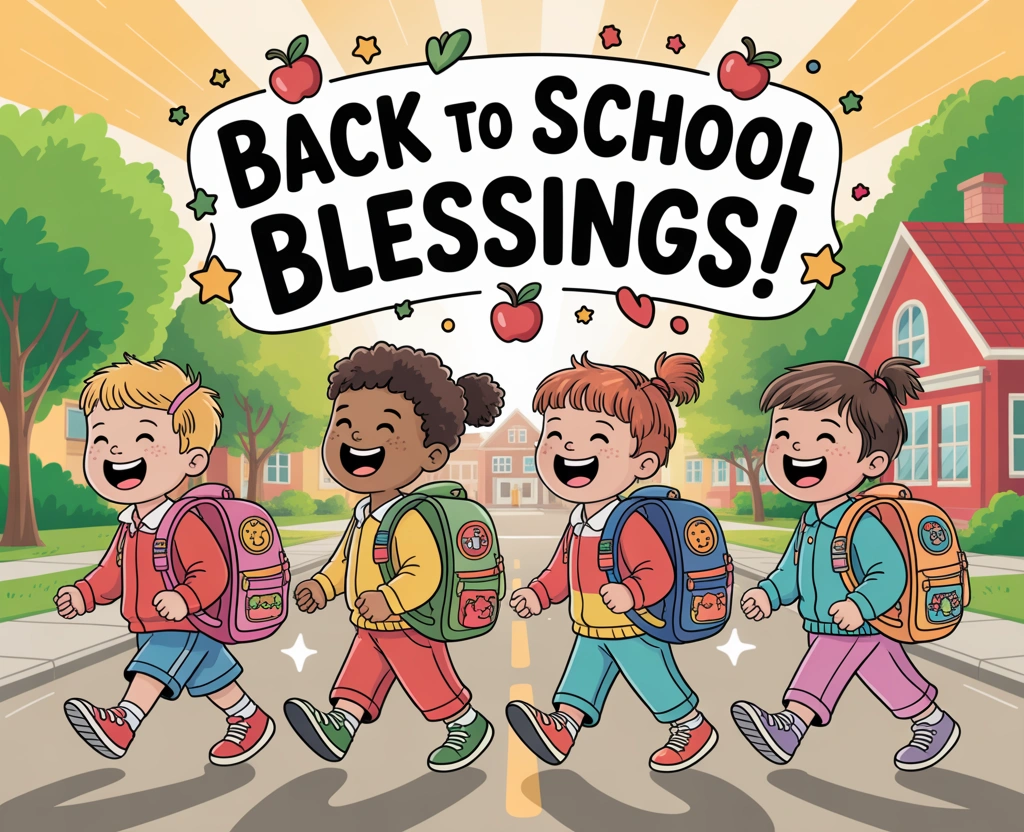 Back-to-School Blessing for Kids
